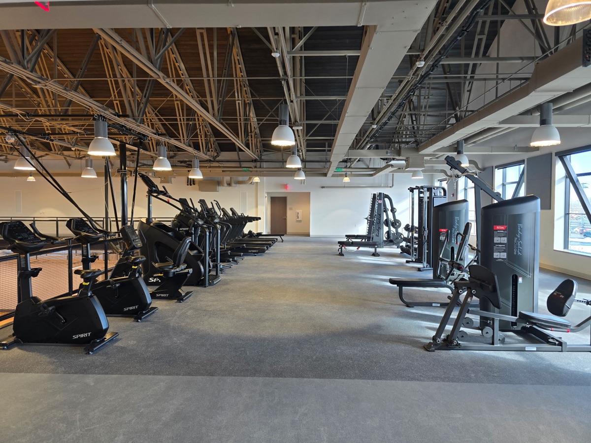 Commercial fitness equipment installation, New England